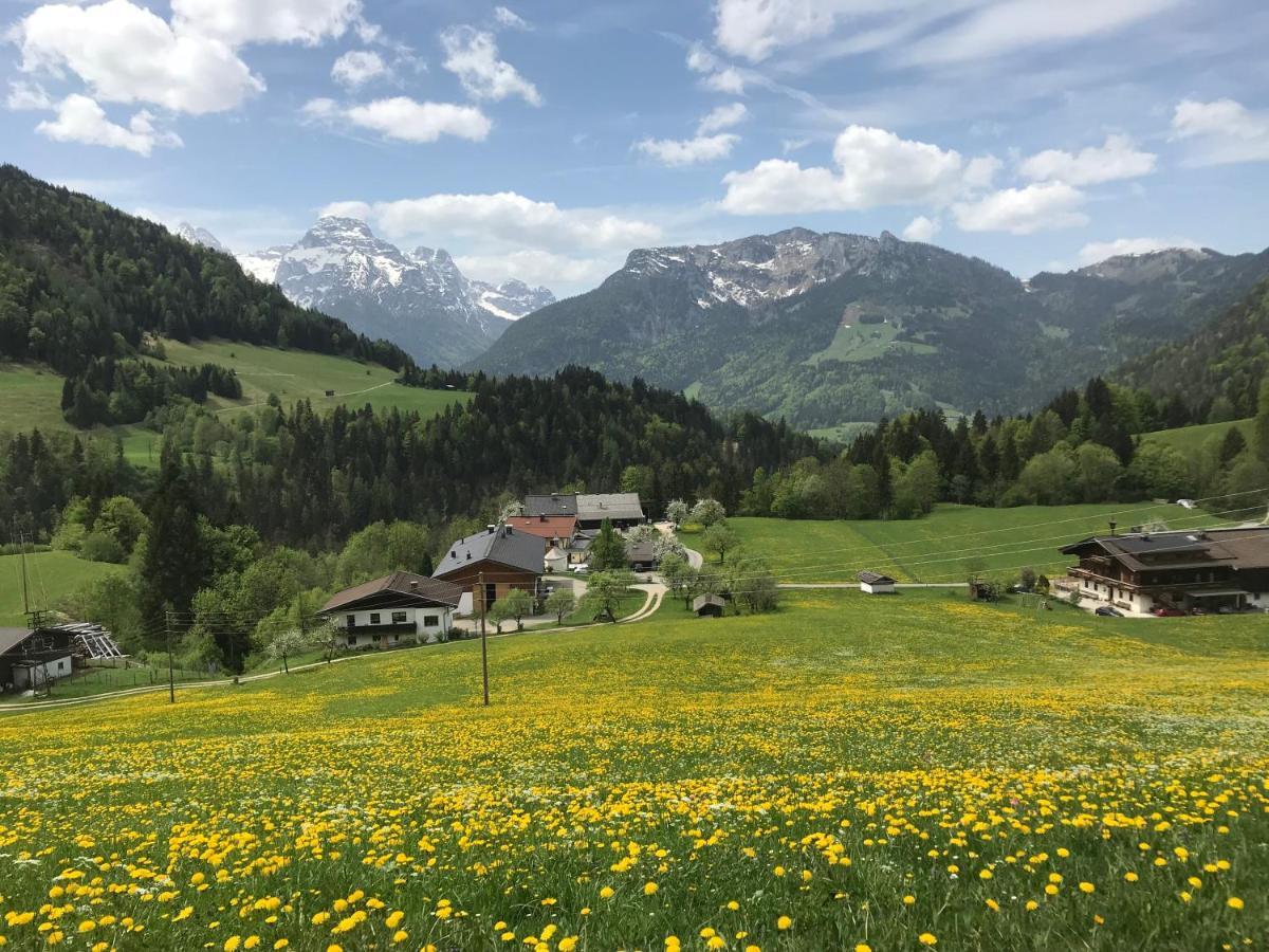 Haus Bergsicht Lofer Apartman Kültér fotó